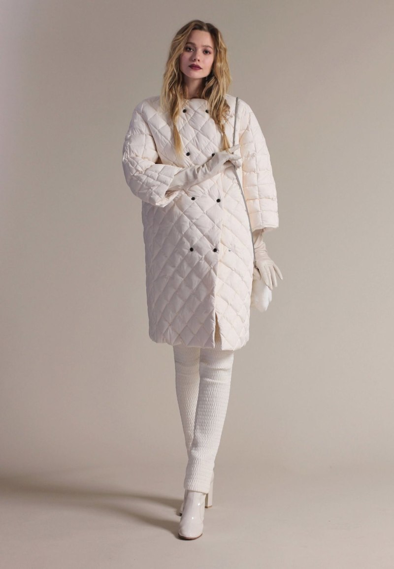 Стёганное пальто Феникс Style - 8026