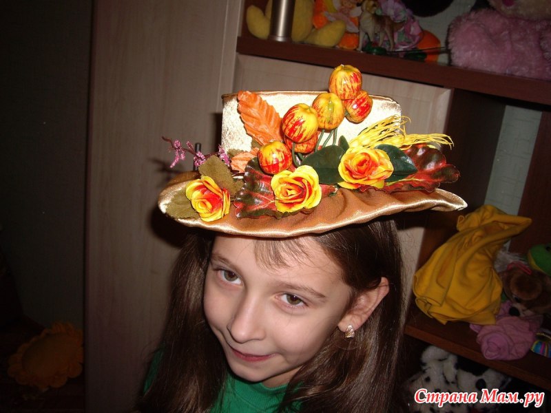 Шляпка для девочки