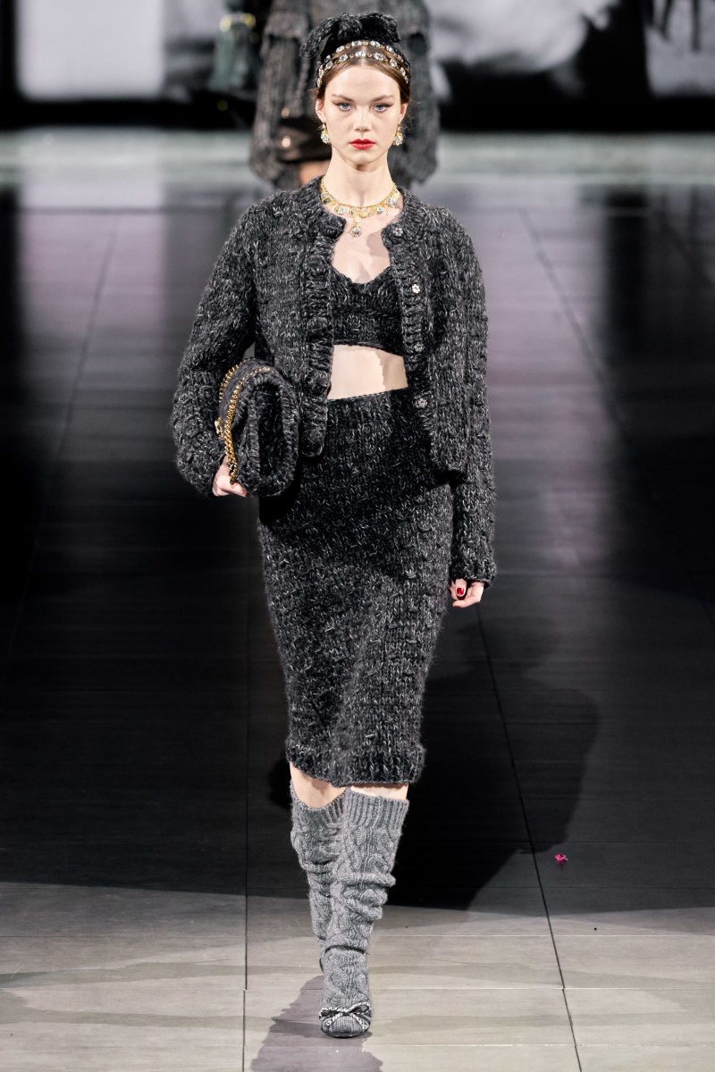 Показ Dolce Gabbana FW 2021- 2022