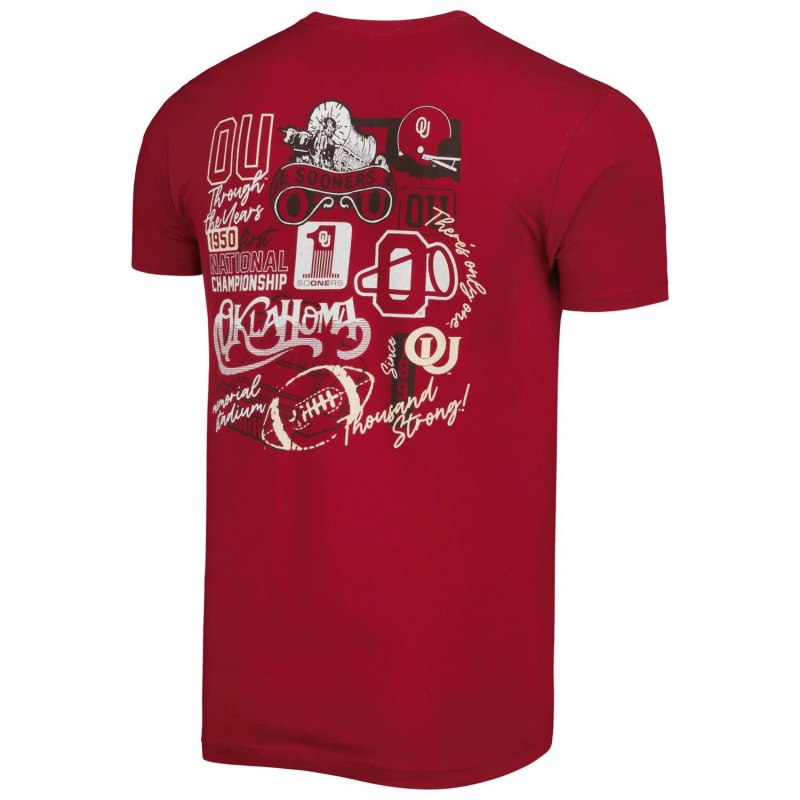 Crimson Oklahoma sooners