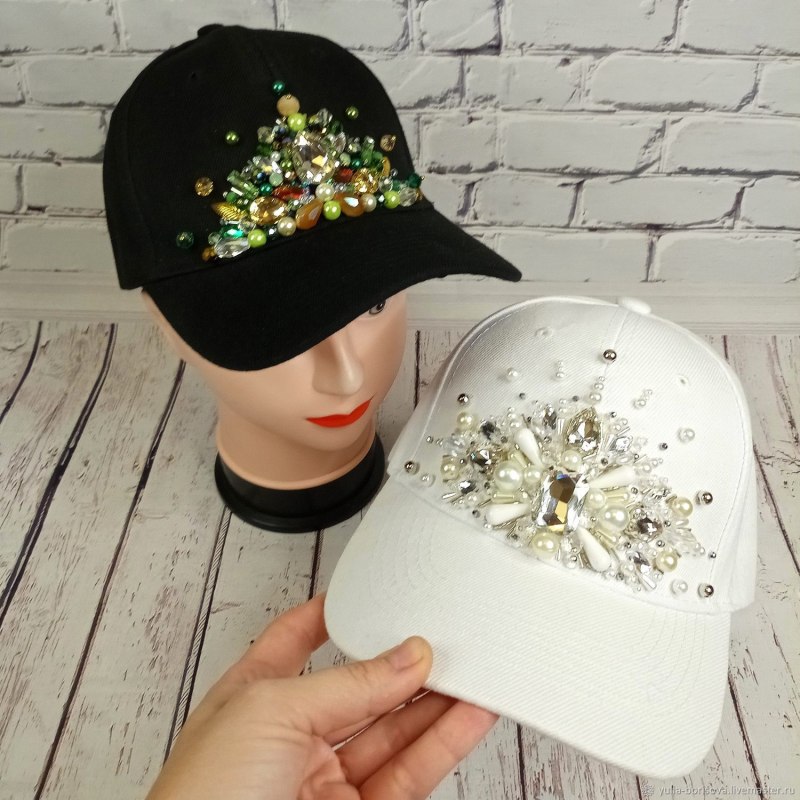 Украшения для бейсболки