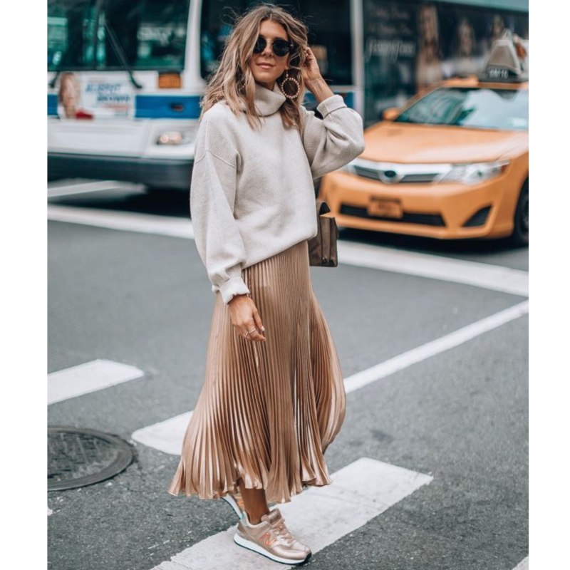 Юбка плиссе Street Style