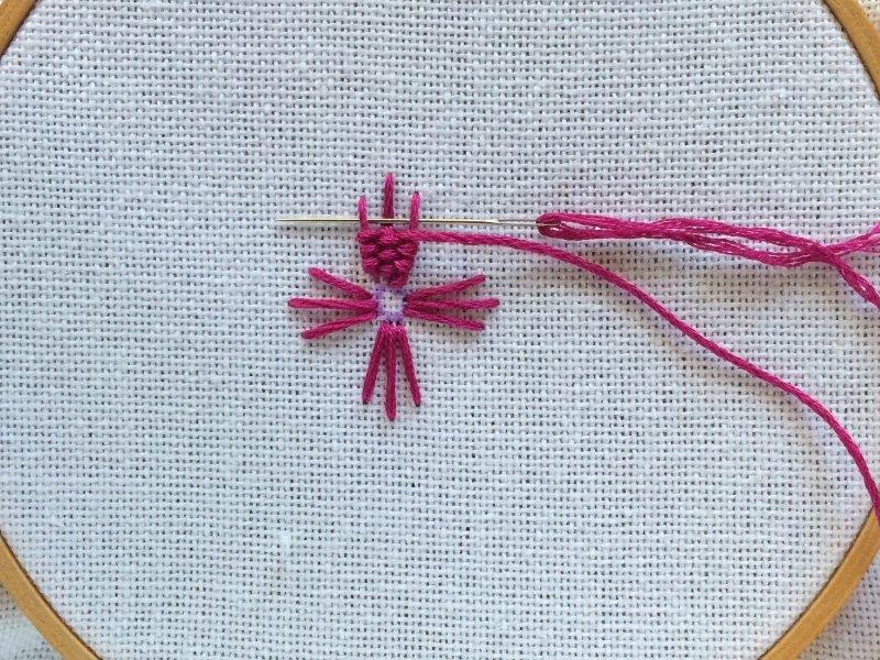 Вышивка broderie Stitch