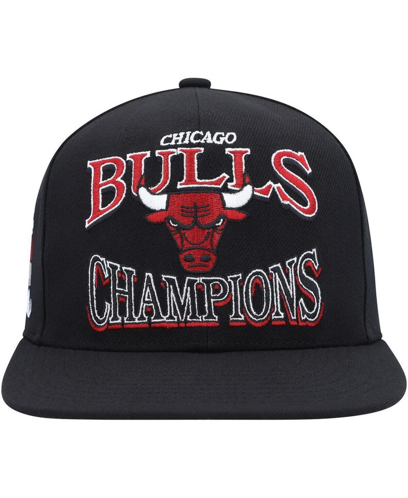 Бейсболка Mitchell & Ness Chicago bulls Black