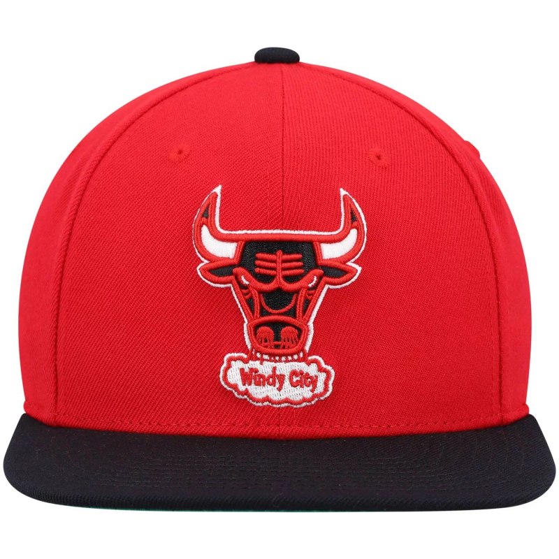 Бейсболка Mitchell & Ness Chicago bulls Black