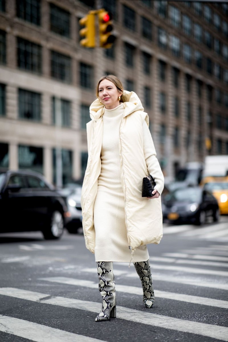 Street Style New York осень 2022