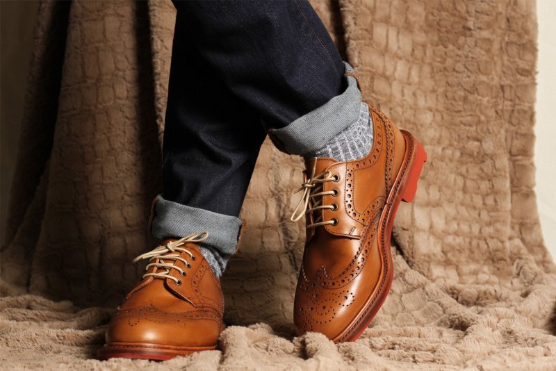 Santoni Brogue