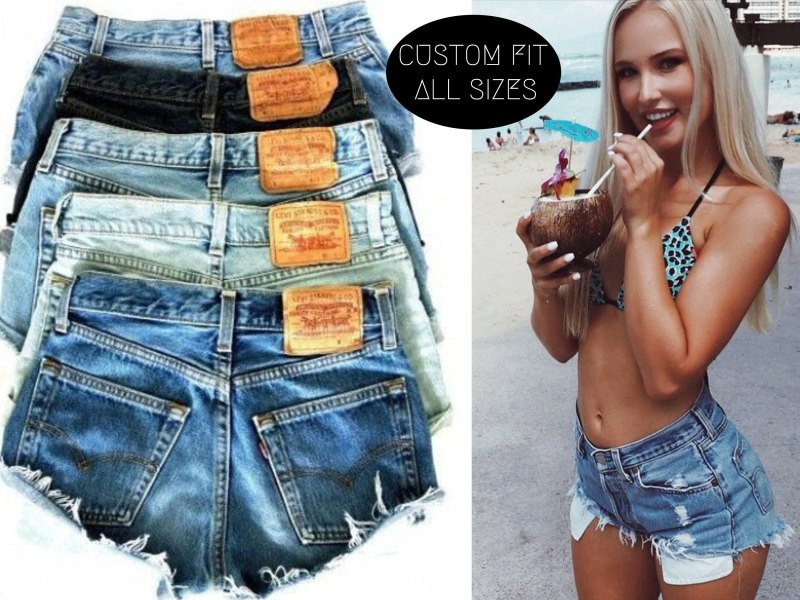 Levis шорты женские на знаменитостях