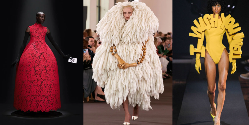 Fendi кутюрная коллекция 2024