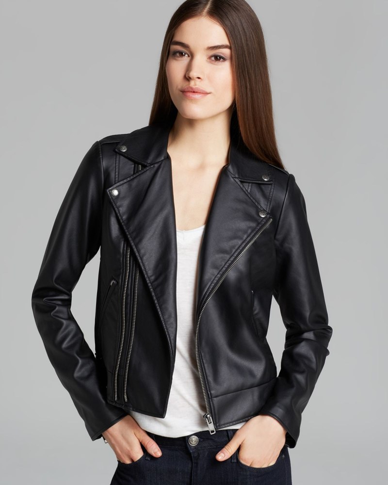 Косуха кожа h&m Studio 2023 Biker Jacket кожанка