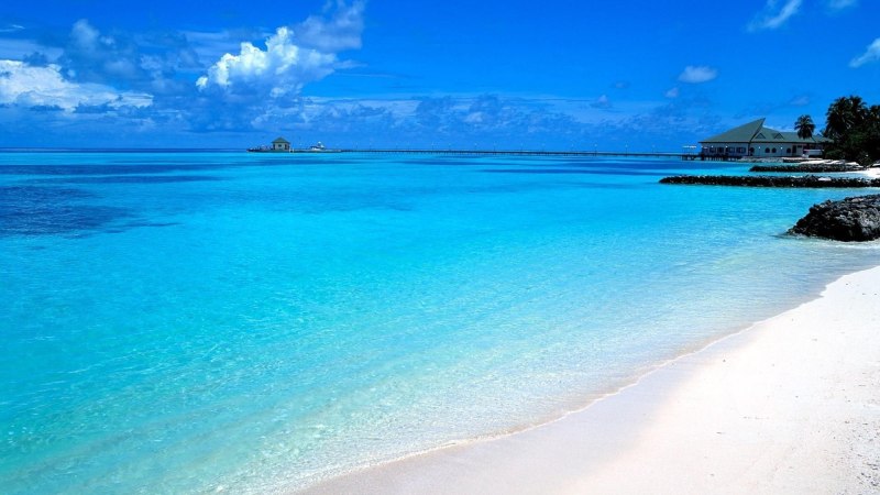 Карибское море голубая Лагуна
