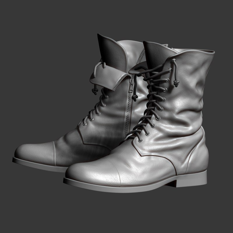 Ботинки Zbrush