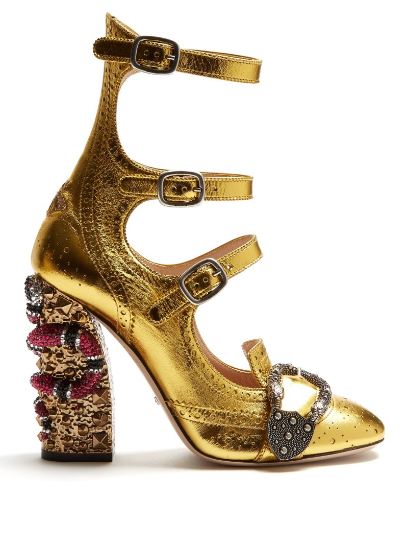 Gucci gg sparkling туфли