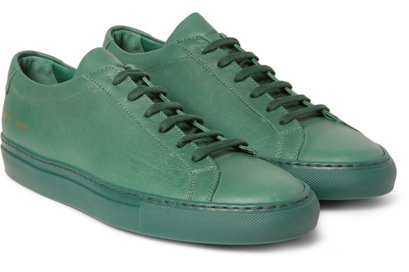 Pollini обувь мужская зеленая кожа