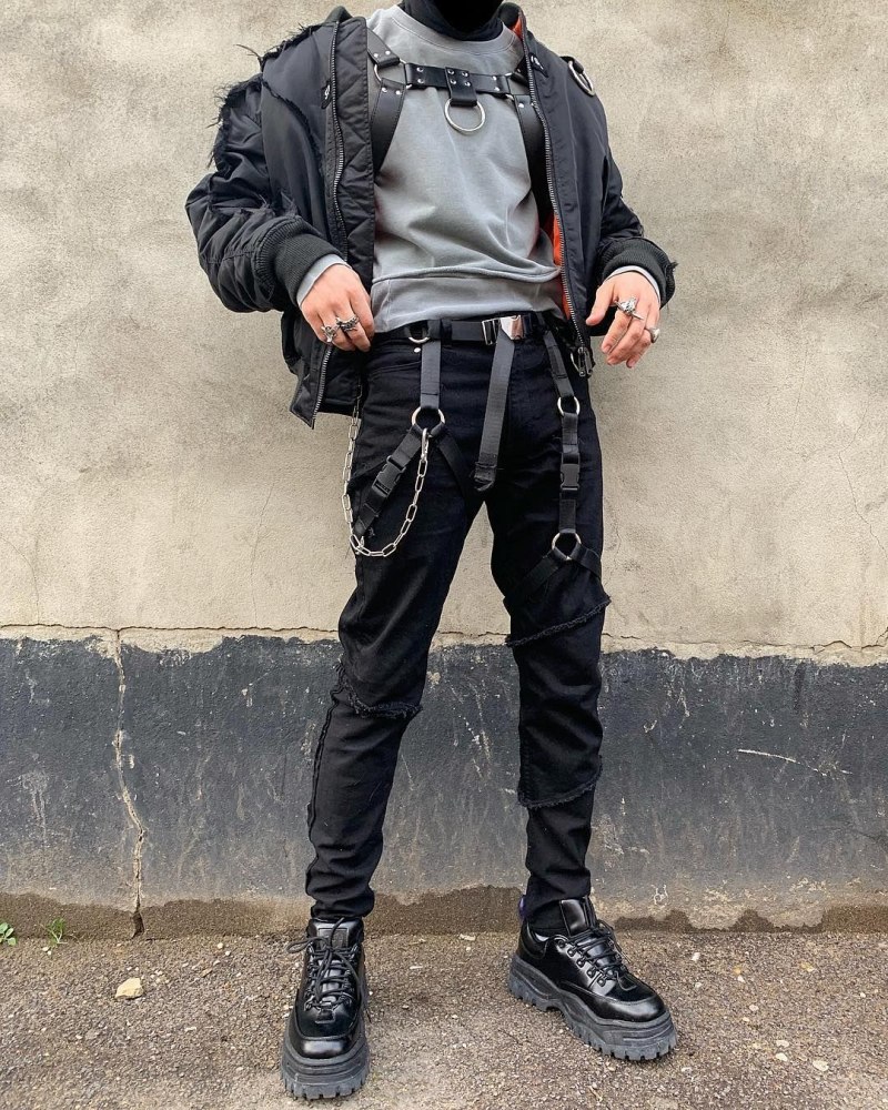 Одежда Грандж мужская goth outfit