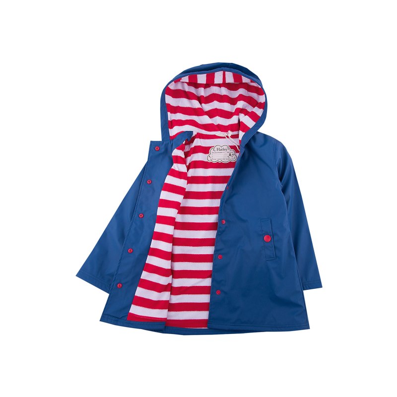 Куртка Hatley детская синяя сердечки