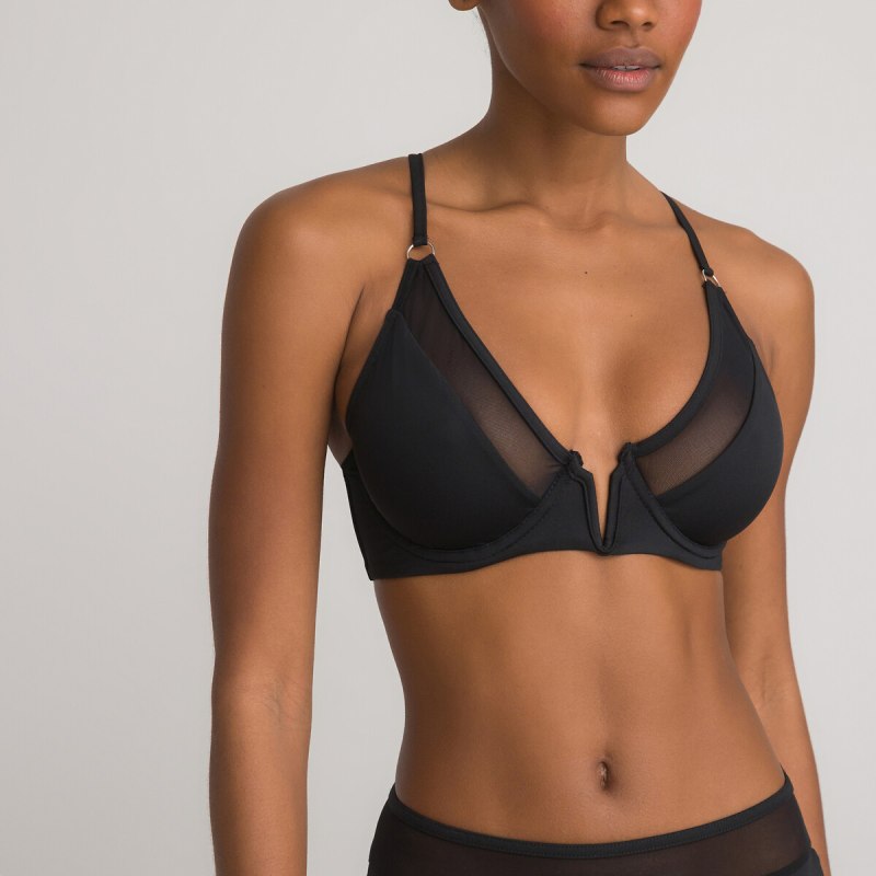 Floral Print Padded Underwire Bikini Top next 854-298