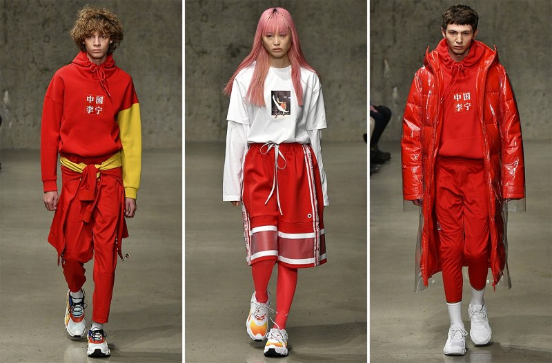 Спортивный костюм li ning