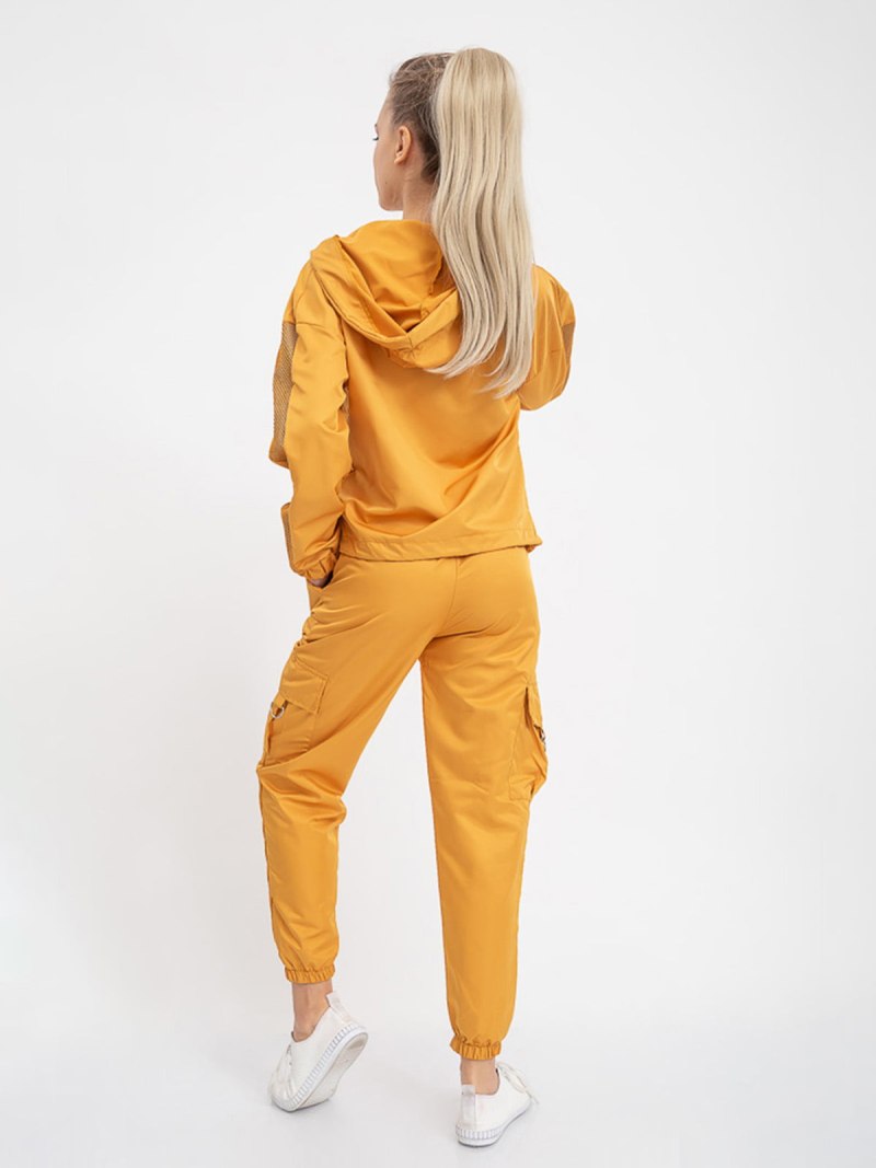 Спорт костюм горчичного цвета женский