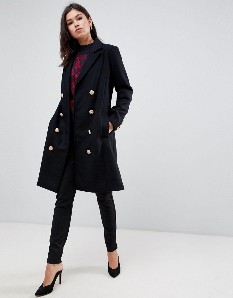 Zara пальто бушлат женское