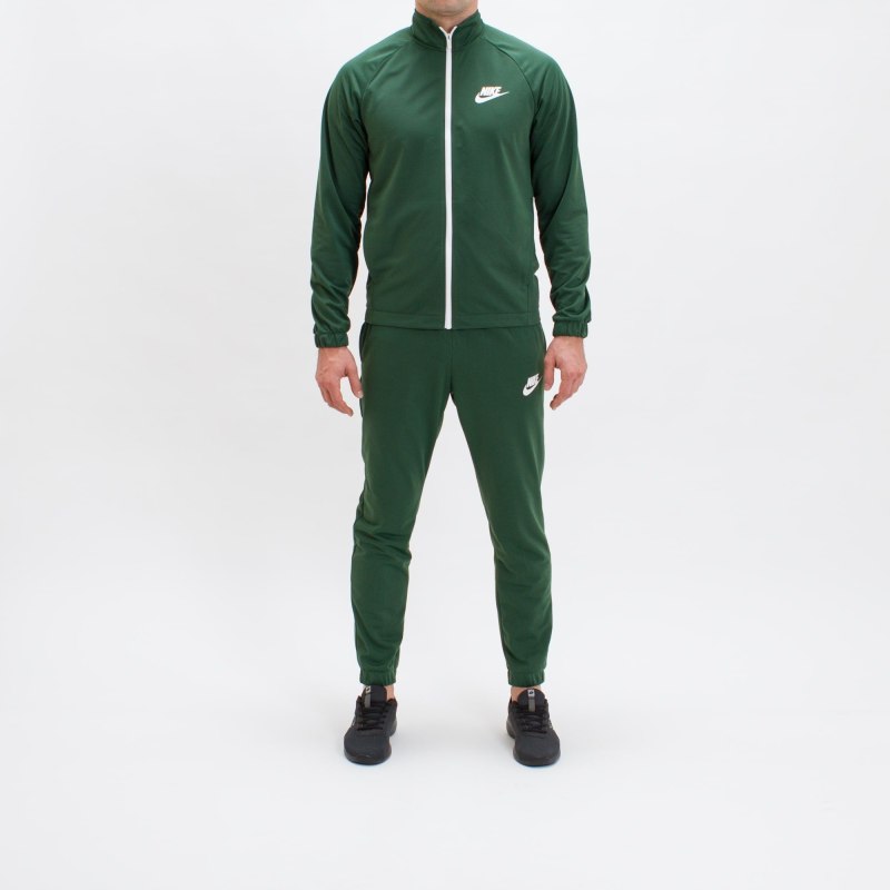 Костюм найк мужской черно зеленый