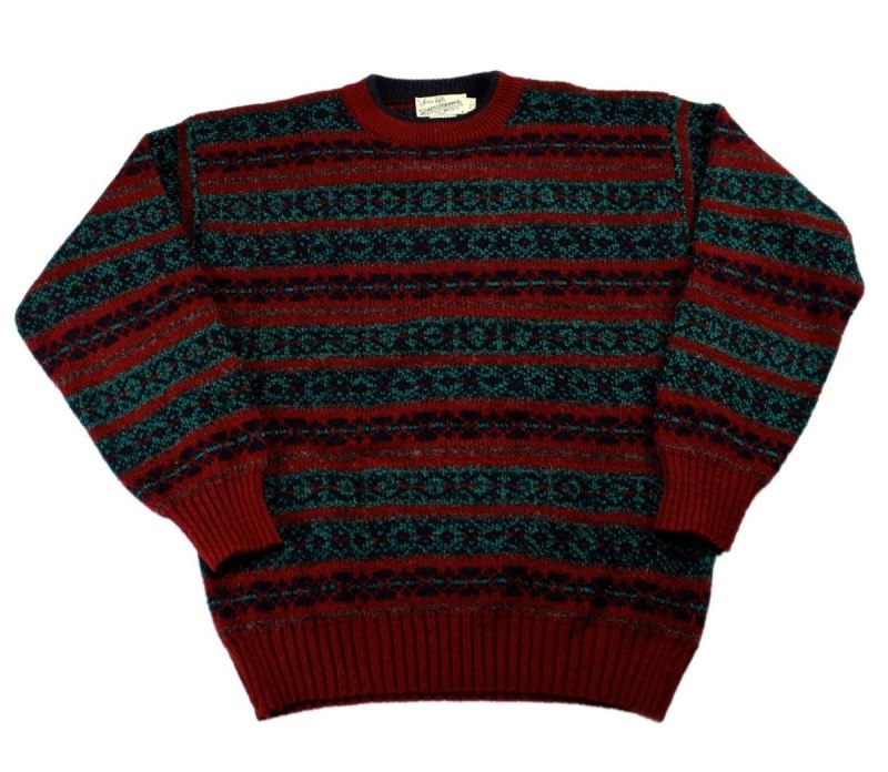 Винтажный свитер мужской