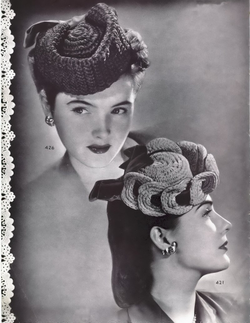 Шляпка менингитка 1950