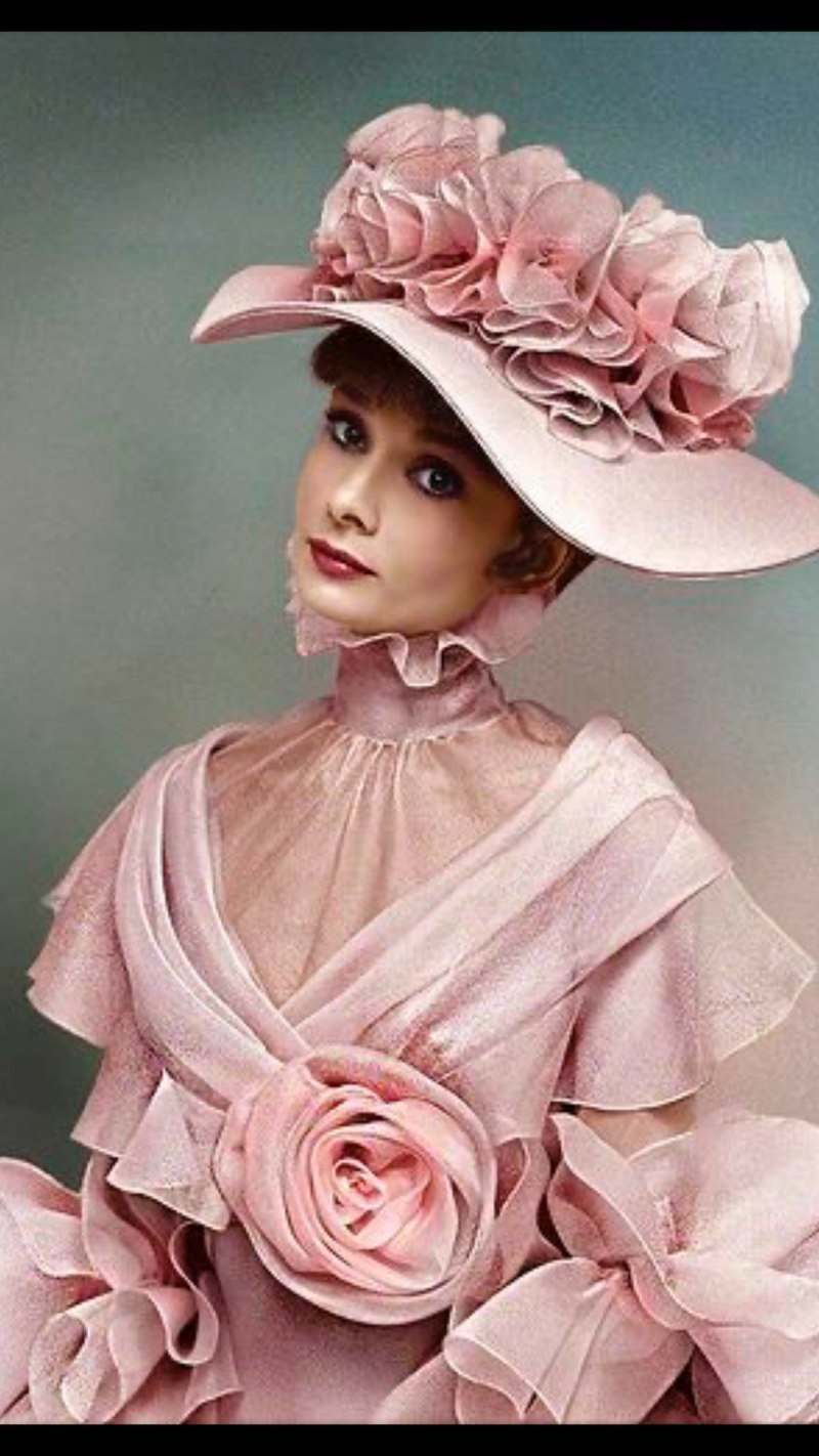 Одри хэпбёрн в шляпке