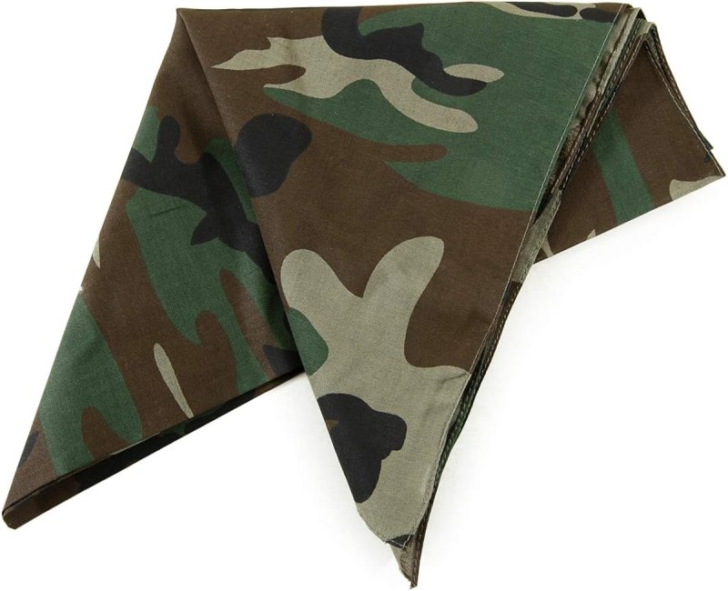 Бандана цв. Зеленый КМФ