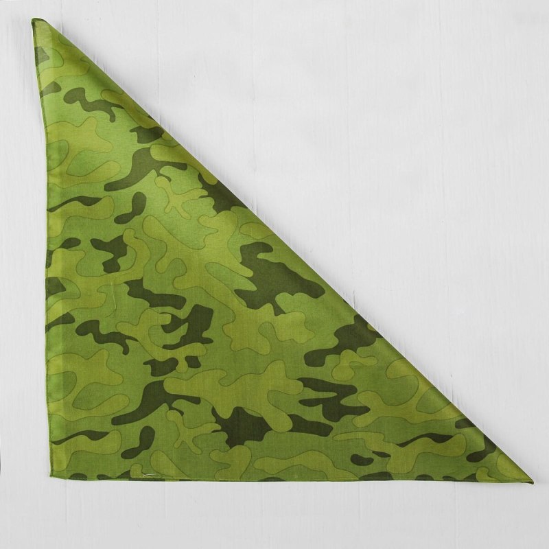 Бандана цвета хаки