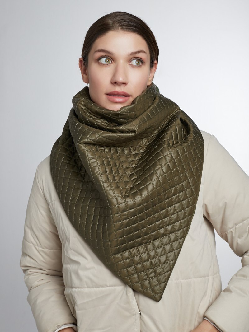 Стеганая косынка купить