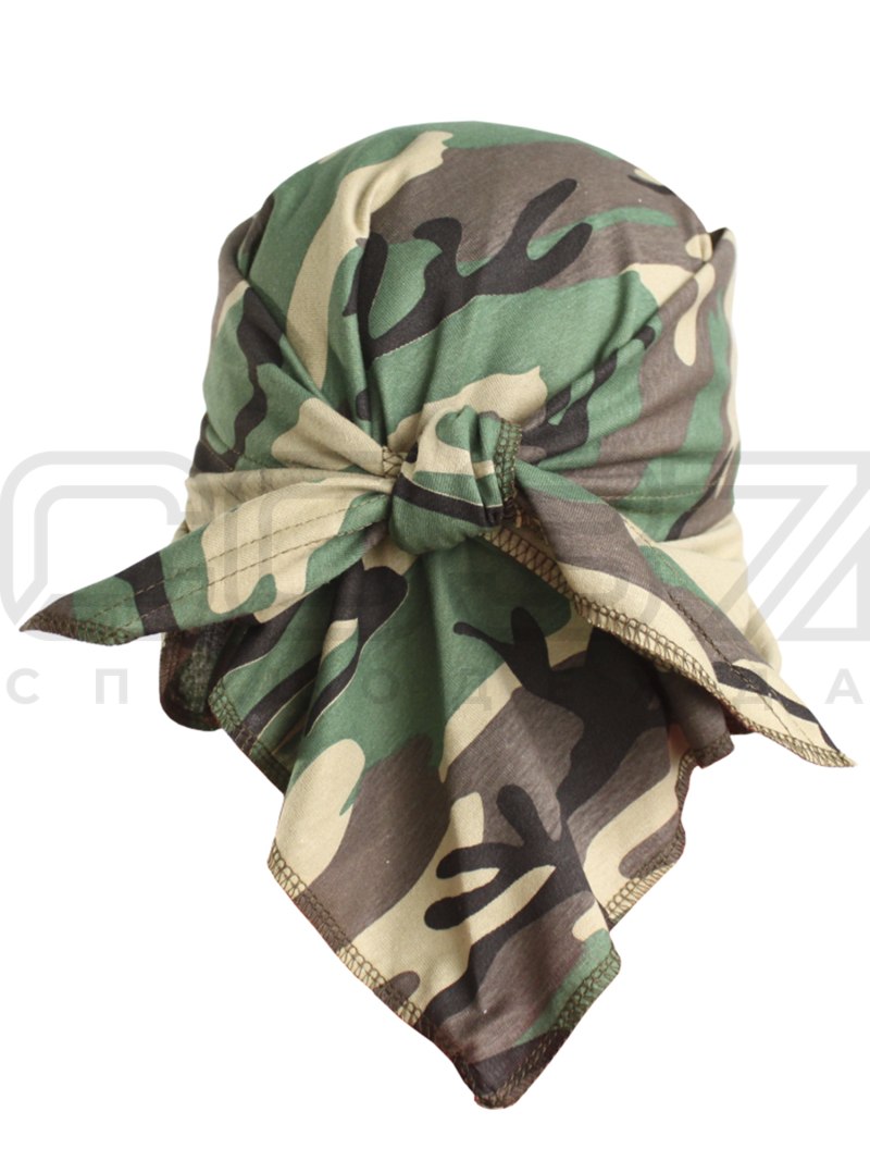 Косынка цв.зеленый КМФ