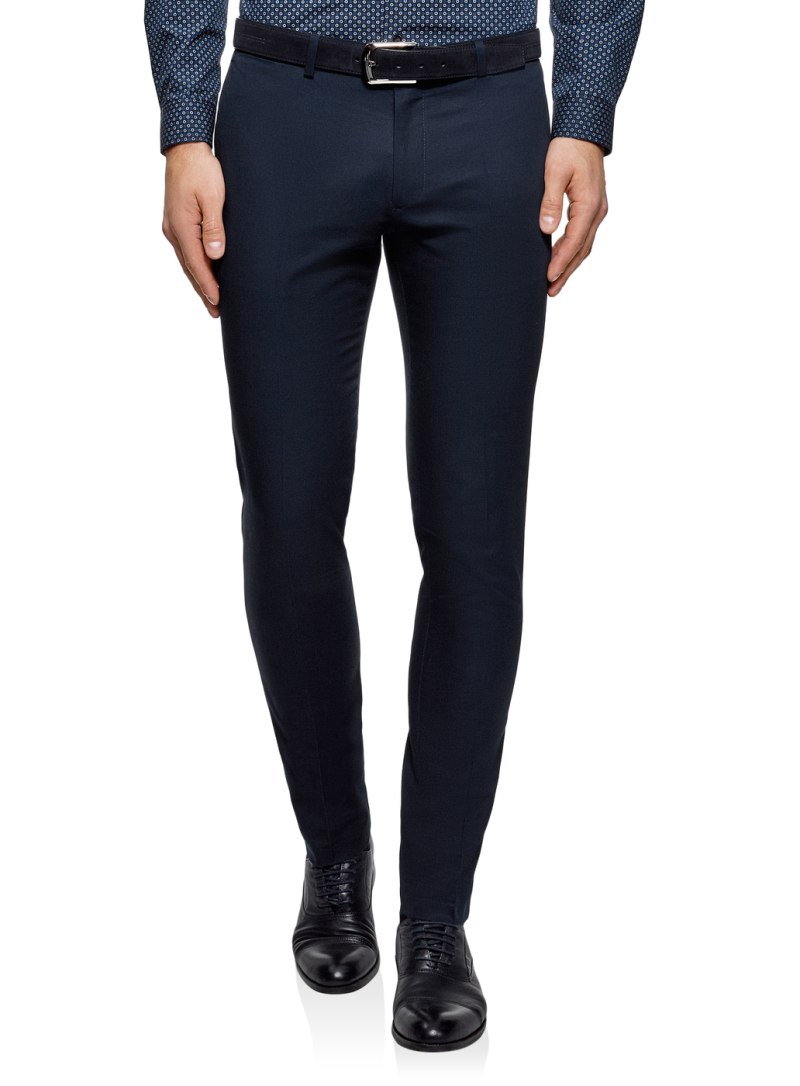 Брюки слим фит мужские