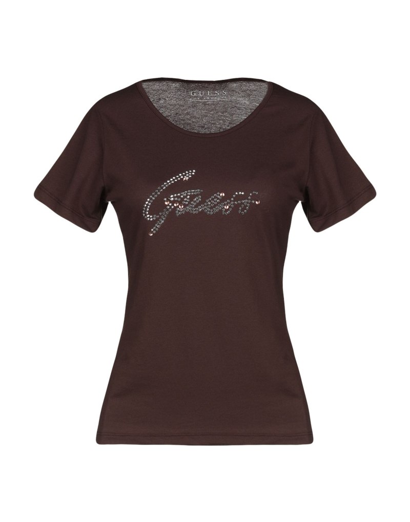 Коричневая майка