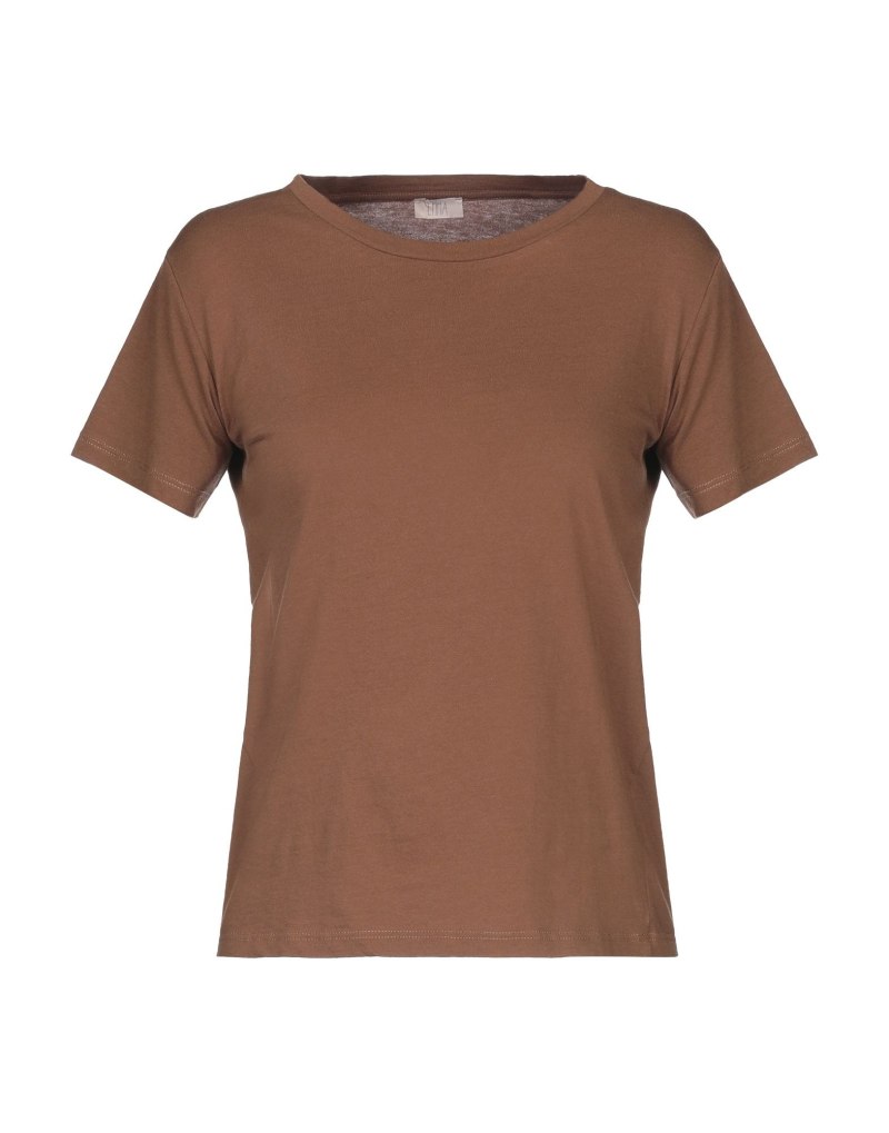 Коричневая футболка