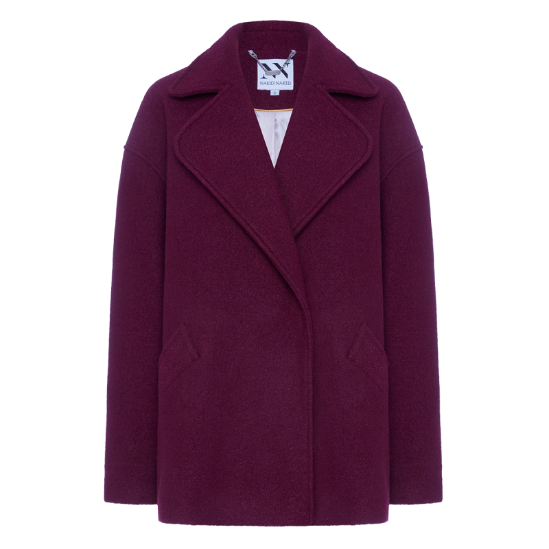 Малиновое пальто 2023