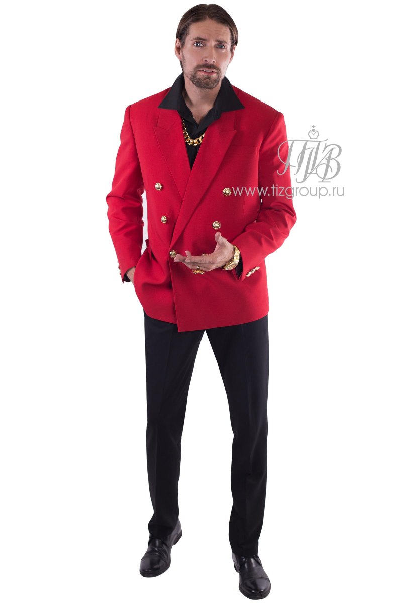 Малиновый пиджак Версаче 1992