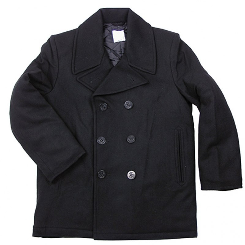 Морской бушлат us Navy Pea Coat mil-Tec