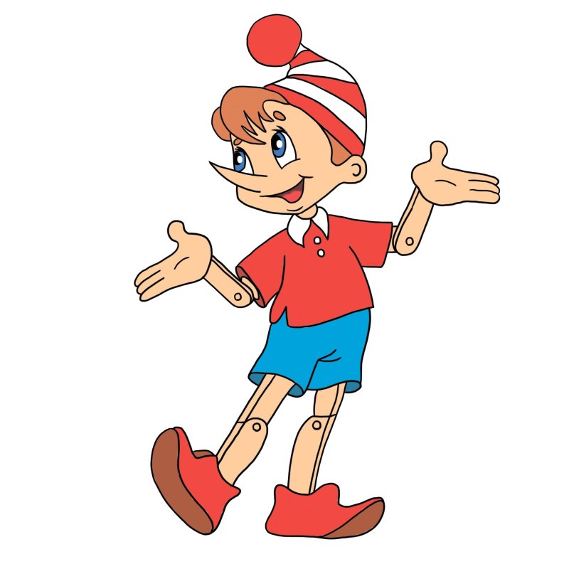 Сказочные герои Буратино