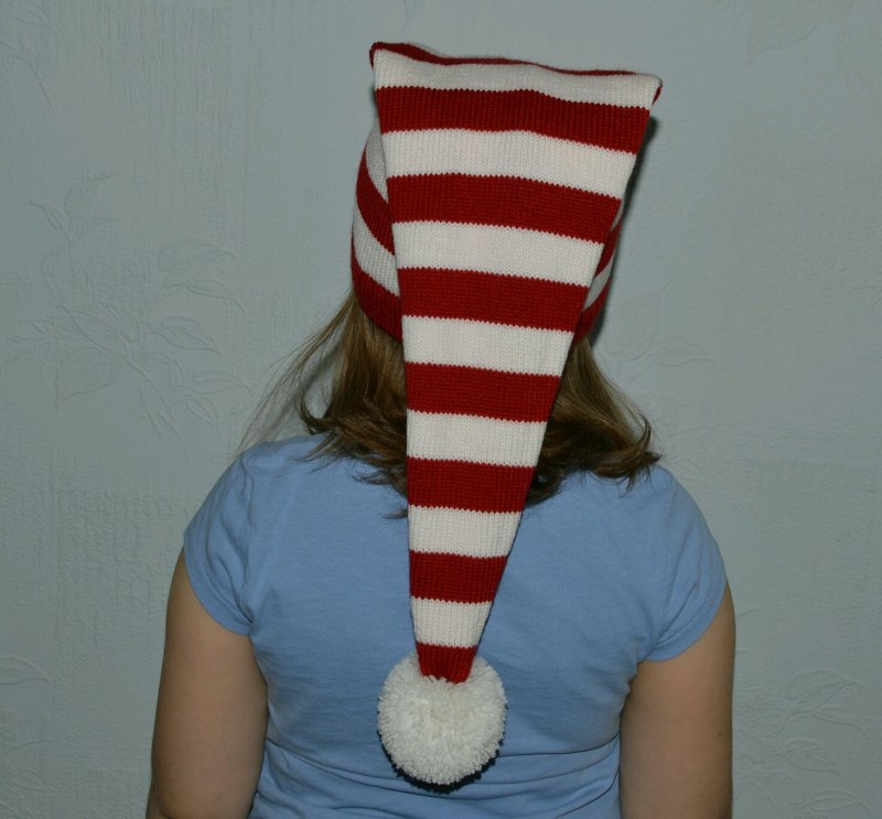 Вязаный колпак Буратино