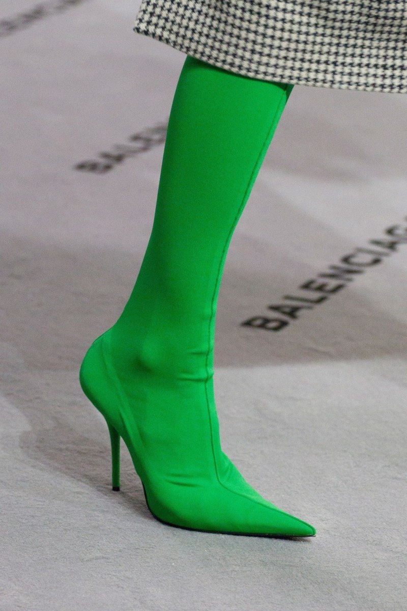 Ботильоны чулки Баленсиага