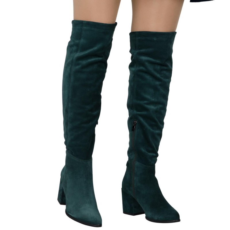 Валберисспоги замшевые