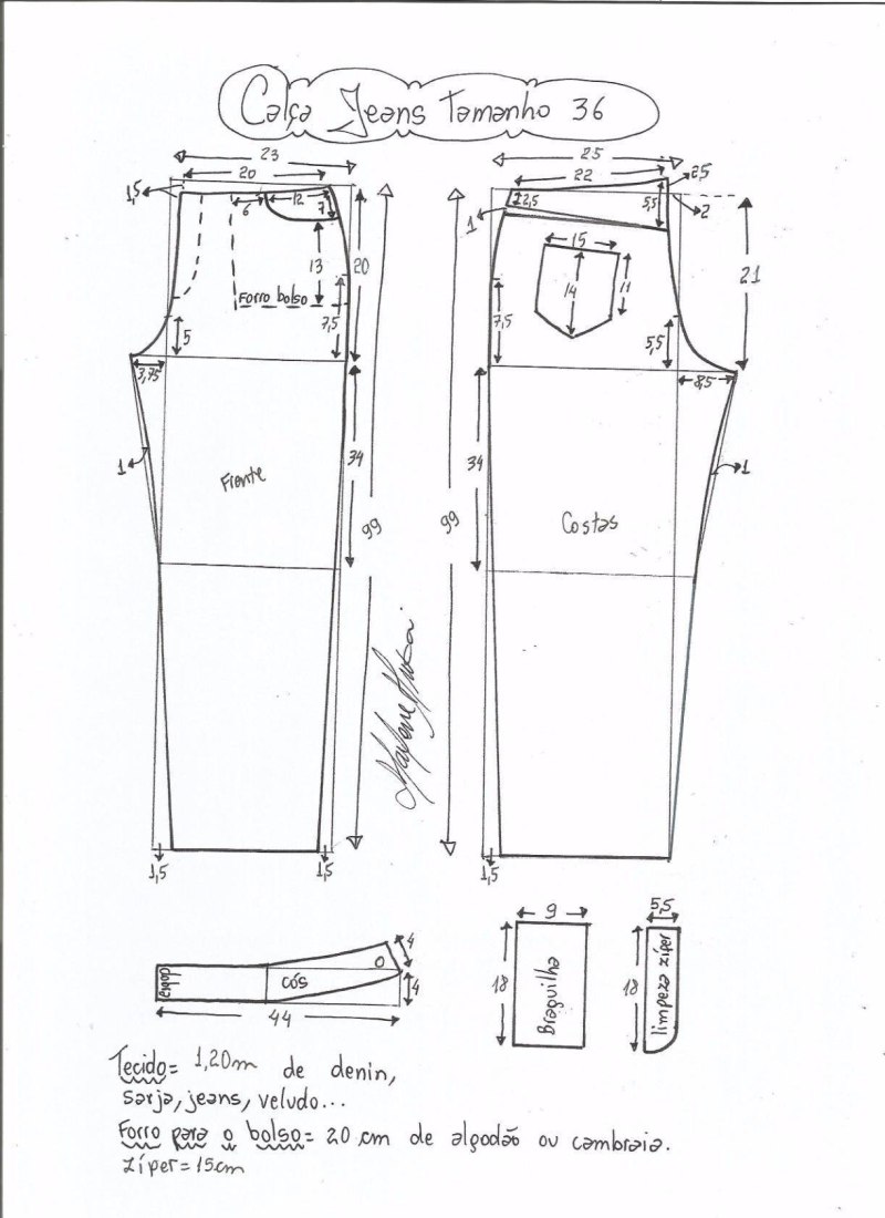 Marlene Mukai выкройки брюк