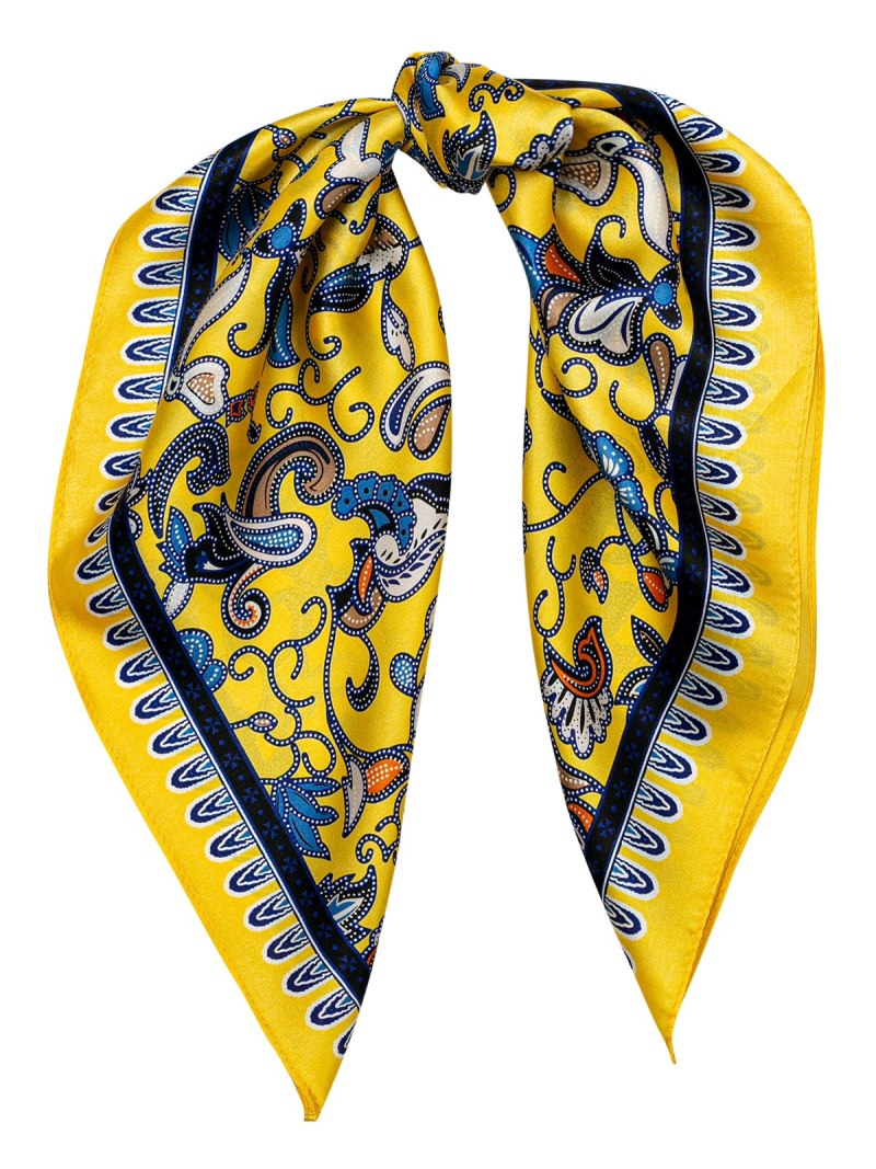 Косынка, желтый