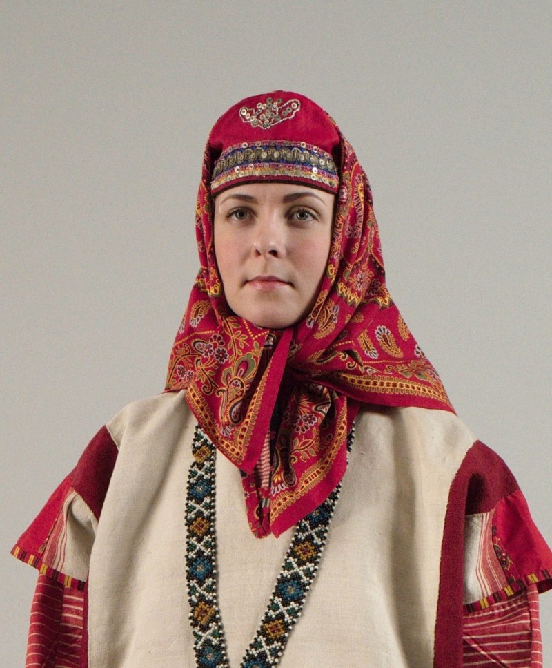 Головной убор древней Руси Убрус