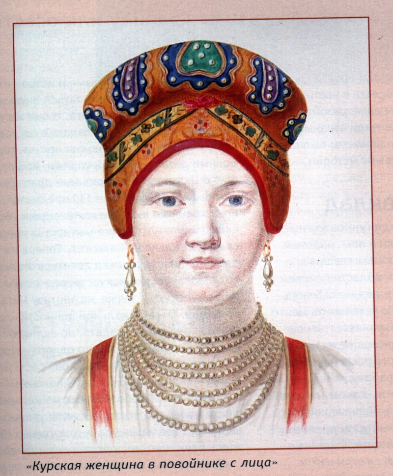 Головной убор Кичка Курской губернии