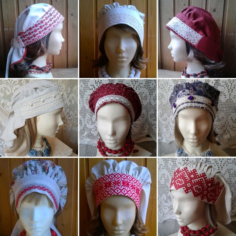 Кокошник Кичка сорока Кичка повойник