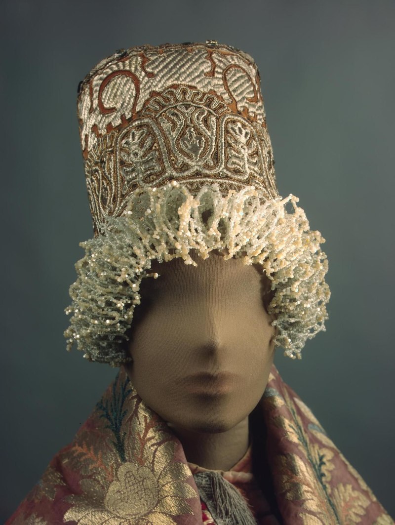 Венец девичий головной убор кокошник Архангельская Губерния Россия