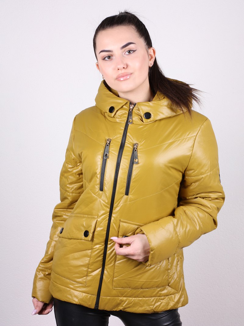 Куртка Mishele горчичного цвета