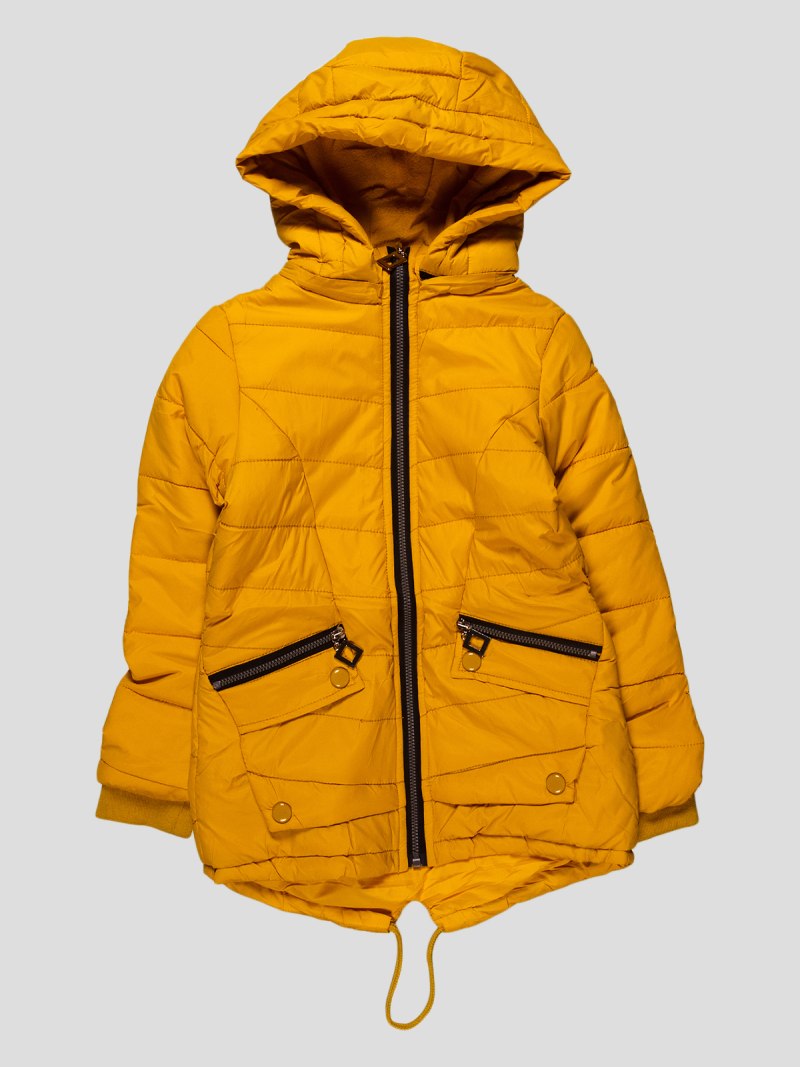 Куртка горчичного цвета